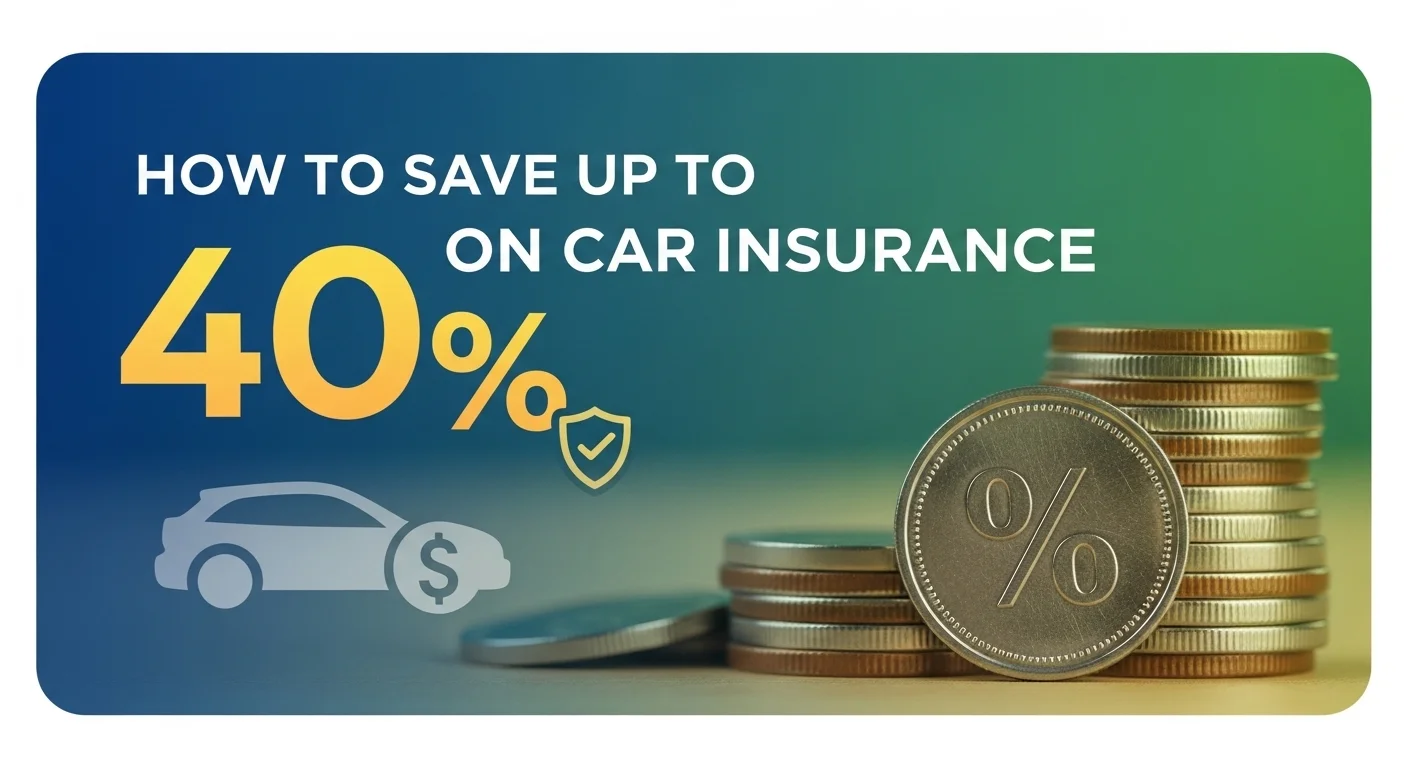 How to Save Up to 40% on Car Insurance